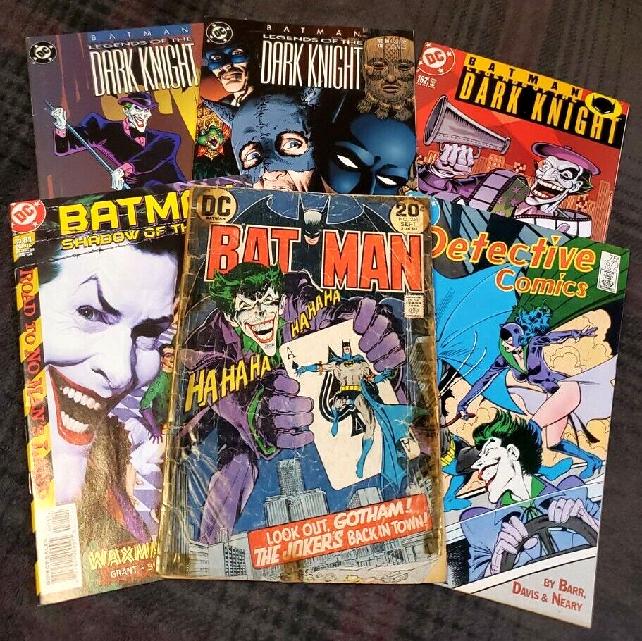 Batman # 251 PR Classic Neal Adams Joker ~ Ace of Spades 1973 DC + 5 Bonus Books