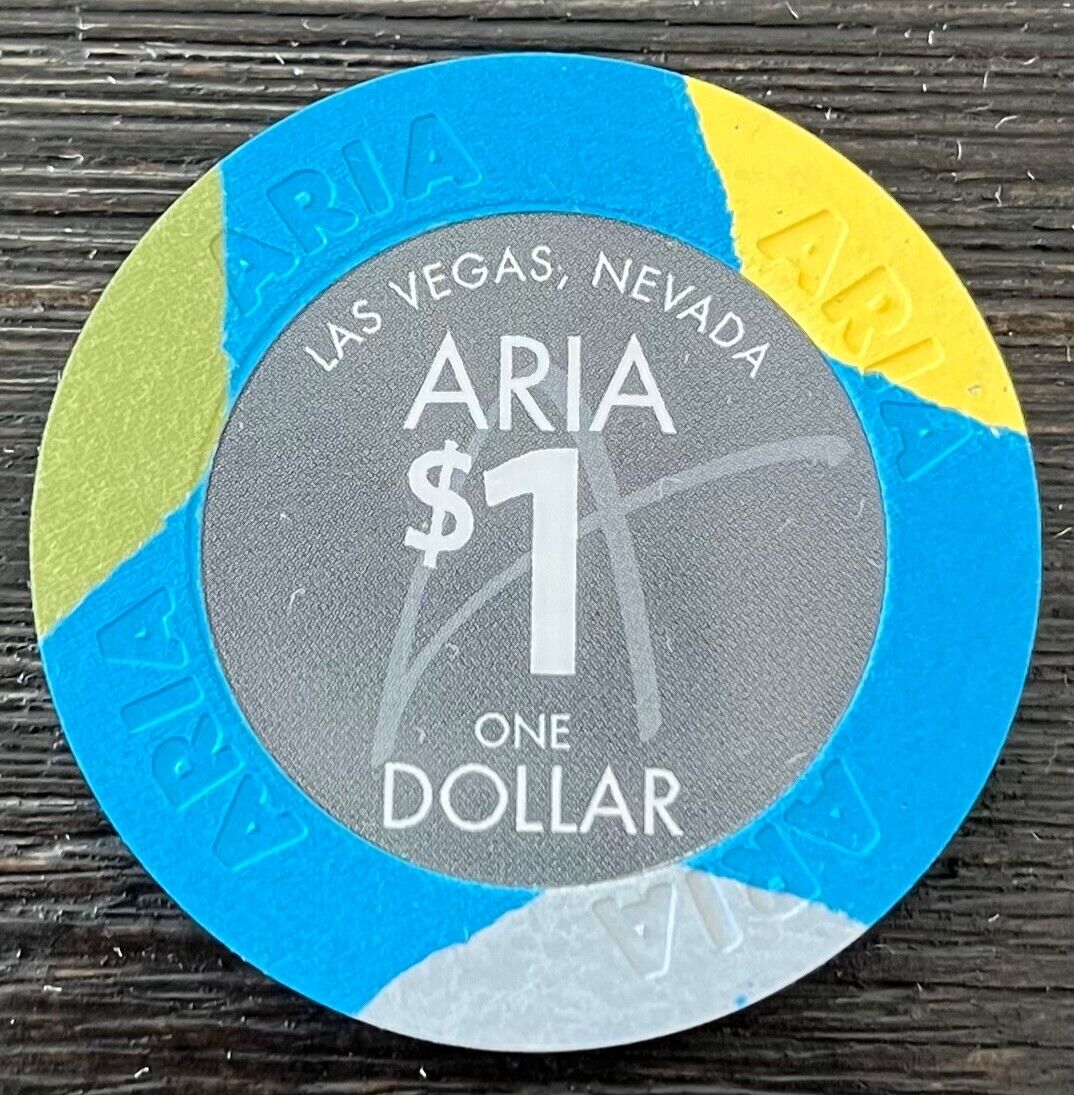 Aria Hotel & Casino The Strip Las Vegas Nevada Current  $1 Casino Chip