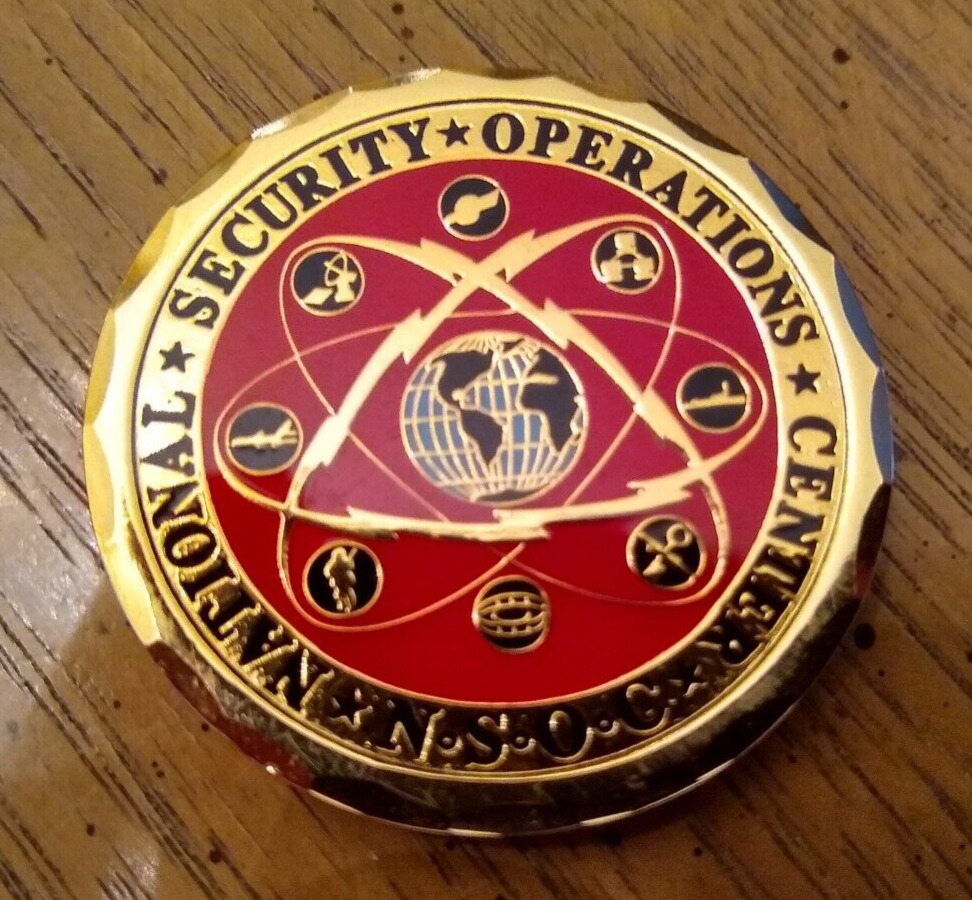 NSA NSOC National Security Operations Center Challenge Coin