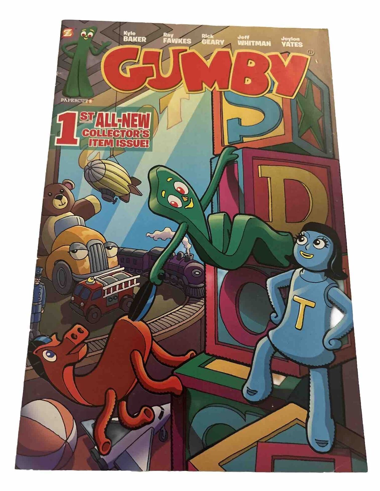 Gumby (Papercutz) #1 VF/NM; Papercutz | Vol. 4 #1 Rick Geary Kyle Baker (box39)