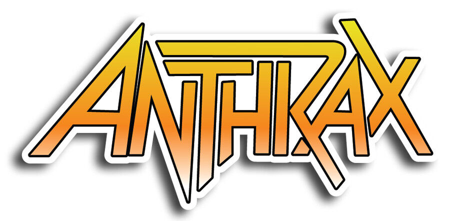 Anthrax Logo Sticker / Vinyl Decal  | 10 Sizes