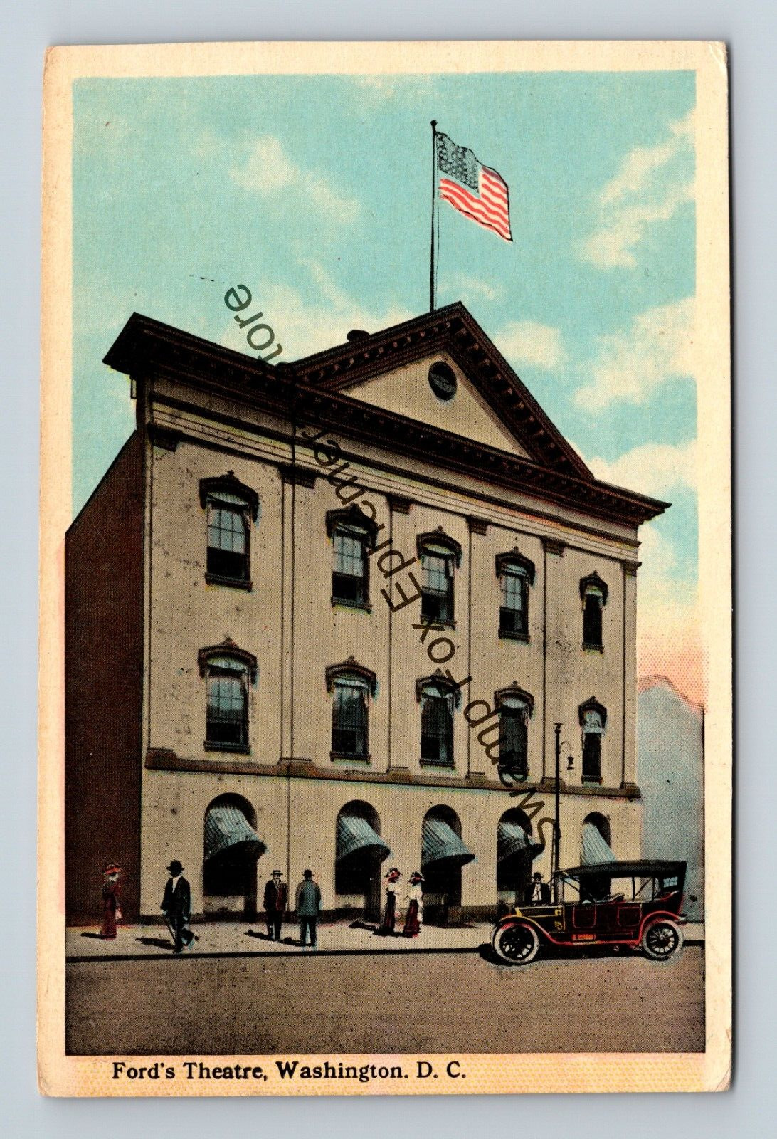 Postcard Ford\'s Theatre Washington D.C. c1916