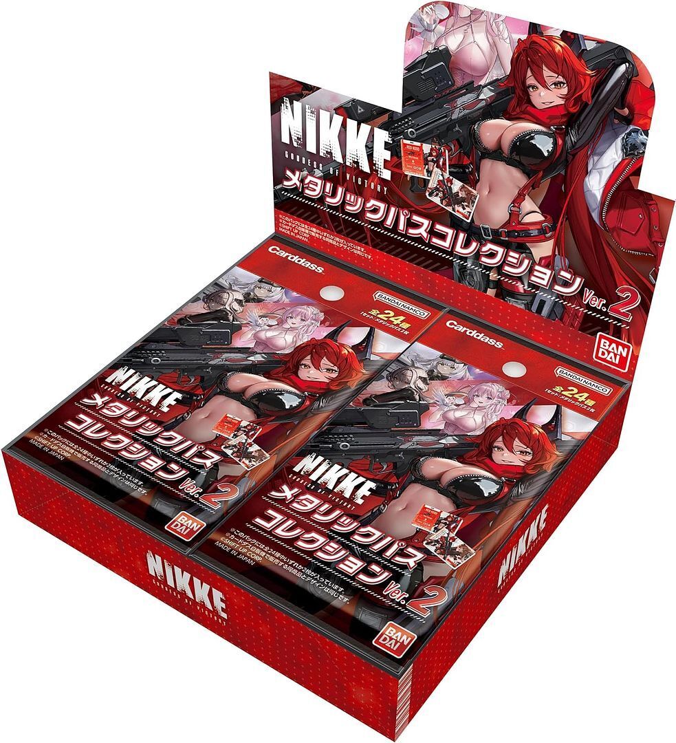 PSL Goddess of Victory NIKKE Metallic Pass Collection Ver.2 BOX Carddass JP 2024