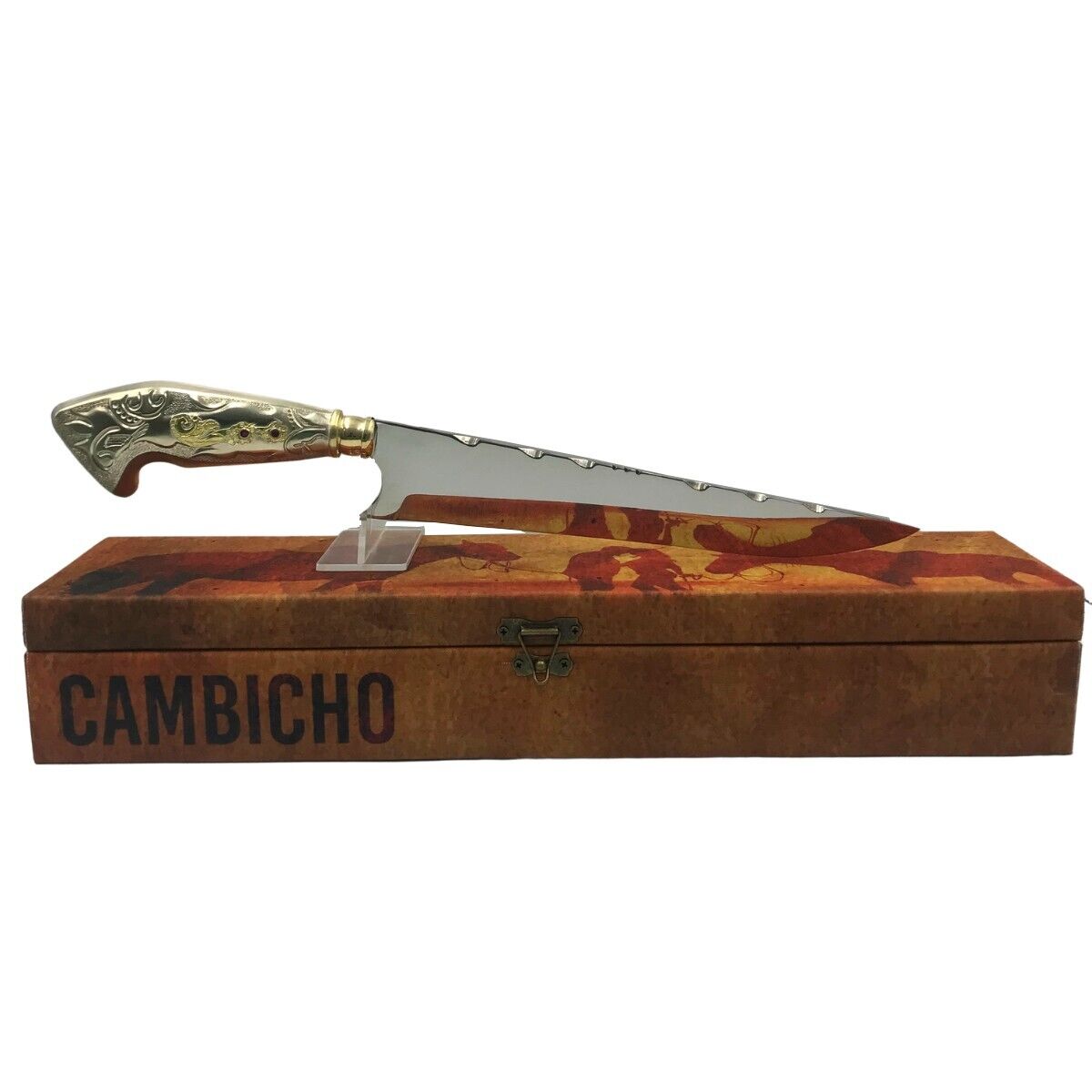 BV Cambicho 10 Inch. Handle in Alpaca Genuine Surgical Steel