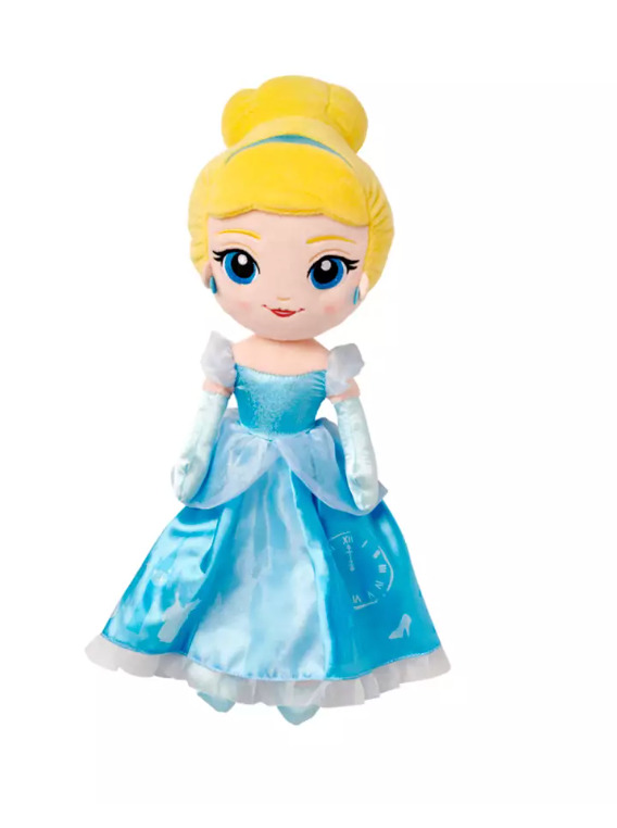 NEW Disney Store Princess Cinderella Plush Doll – 14 1/2'' NWT