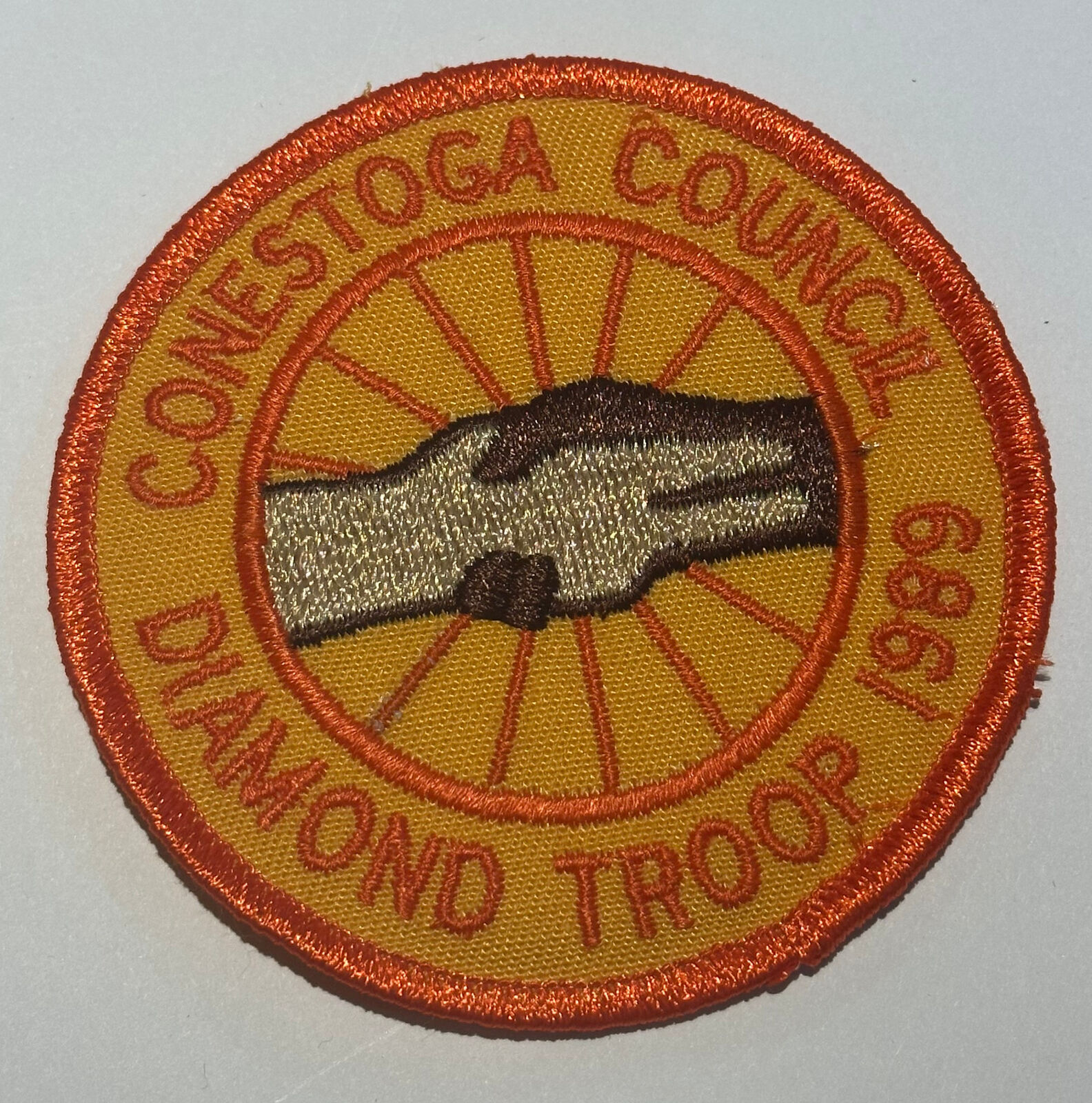 Conestoga Council 1989 Diamond Troop Boy Scout Patch MC6