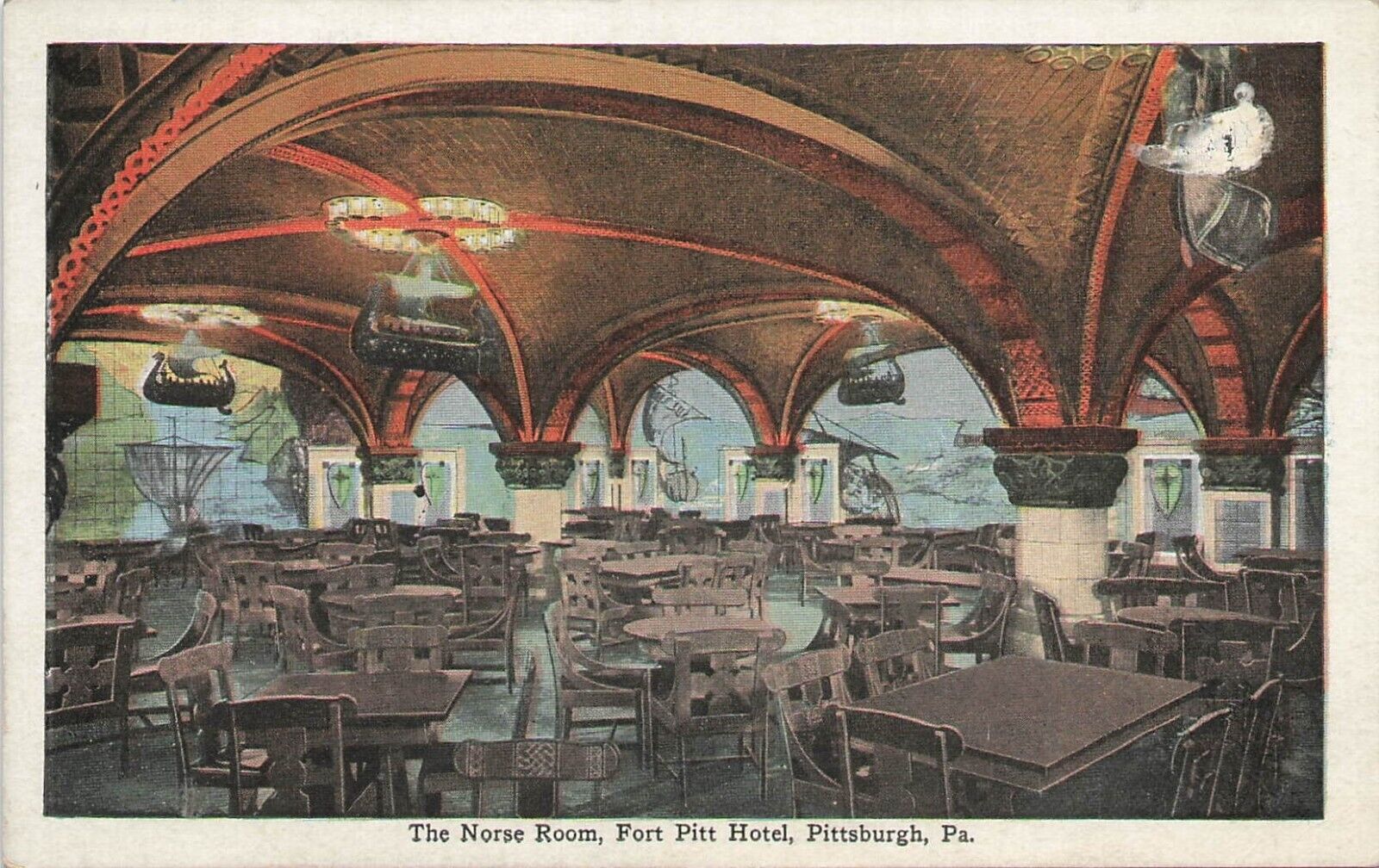 The Norse Room, Fort Pitt Hotel, Pittsburgh, Pennsylvania
