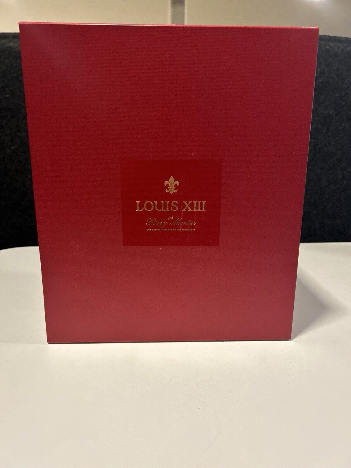 EMPTY LOUIS XIII BOTTLE WITH BOX