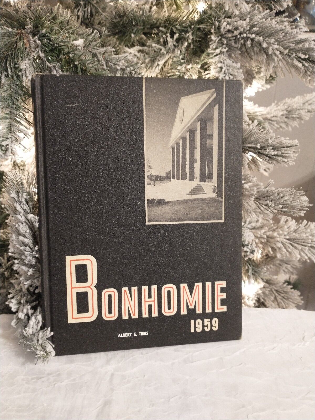 Vintage Bonhomie 1959 Furman University Greenville, SC Yearbook/Annual