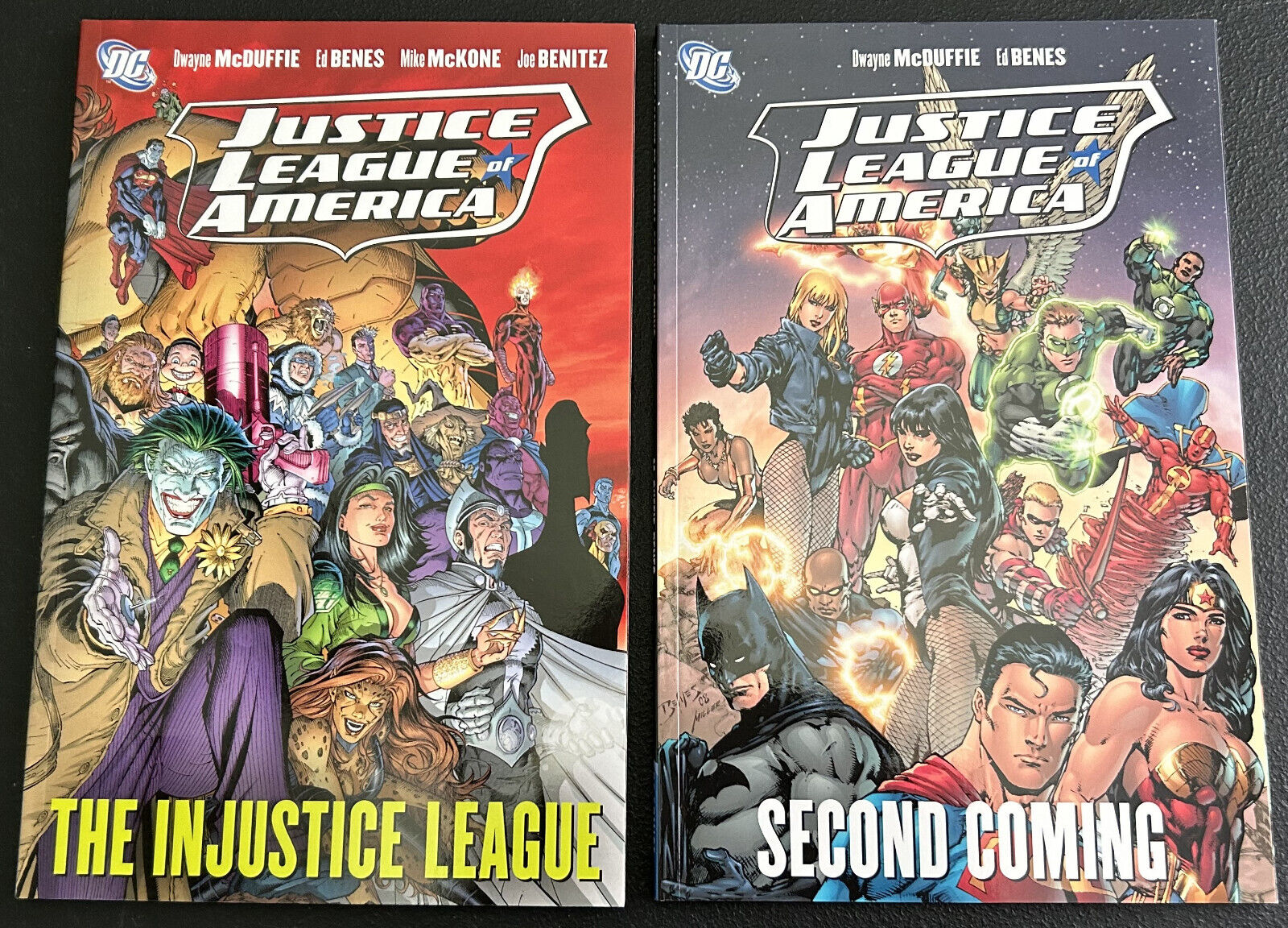 Justice League of America: the Second Coming Injustice League McDuffie TPB Lot