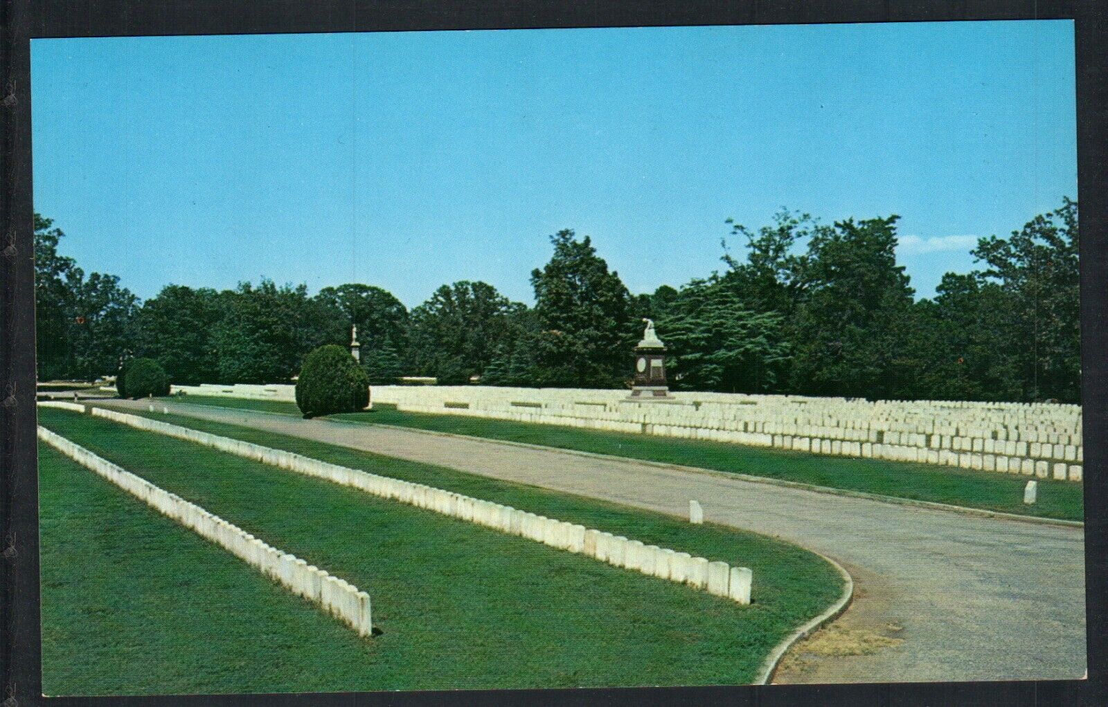 ANDERSONVILLE, GA *  NATIONAL CEMETERY  * UNPOSTED CHROME VINTAGE 1960s CHROME