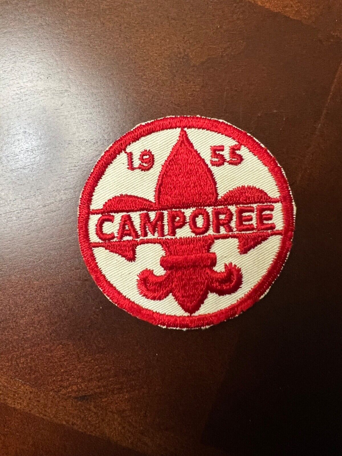1955 Camporee Boy Scout America BSA Patch