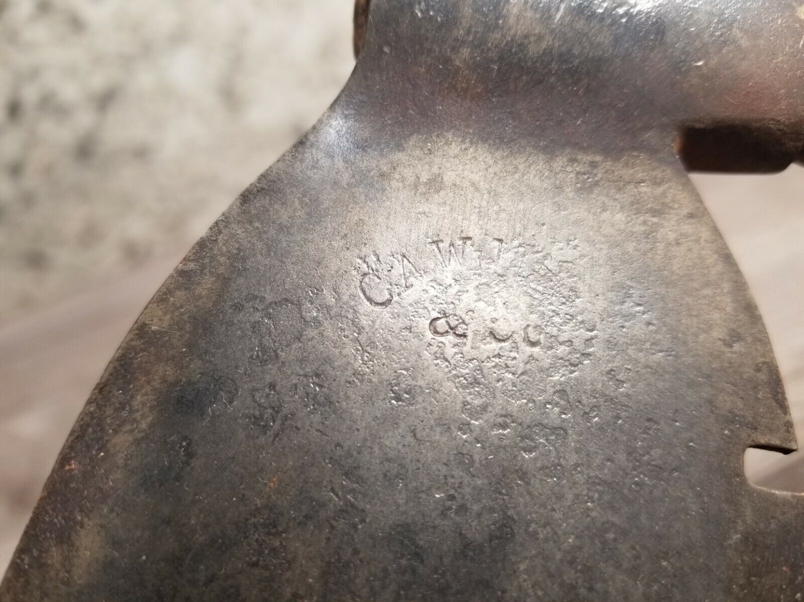 Late 1800\'s Hatchet Hammer Antique Signed