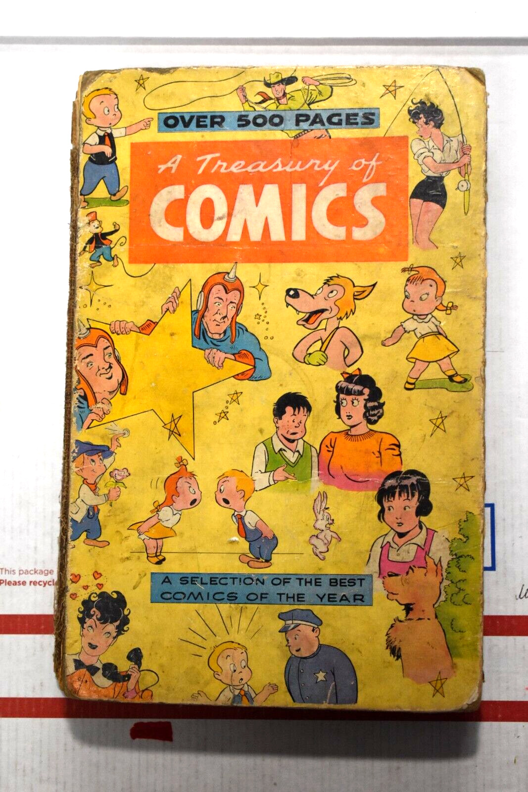 Treasury of Comics 1948 BOUND VOLUME - OVER 500 pp. Super RARE