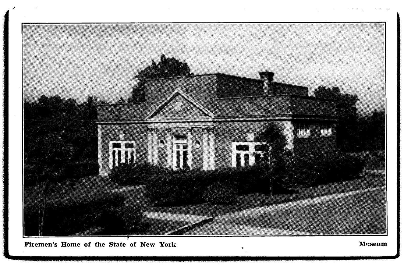 Fireman\'s Home State Of New York Museum NY Vintage Postcard