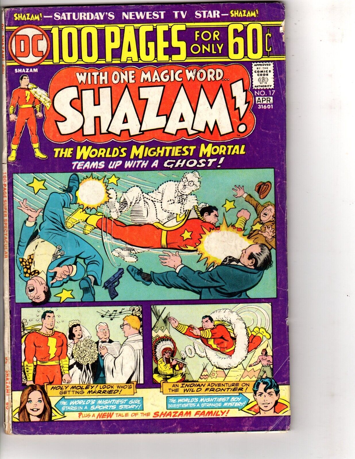 Shazam # 17 (GD 2.0) 1975, 100 Pages, .