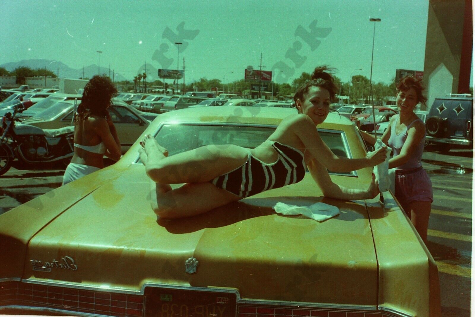 1980\'s pretty woman candid curvy lingerie busty vintage  35mm film Negative Ac12
