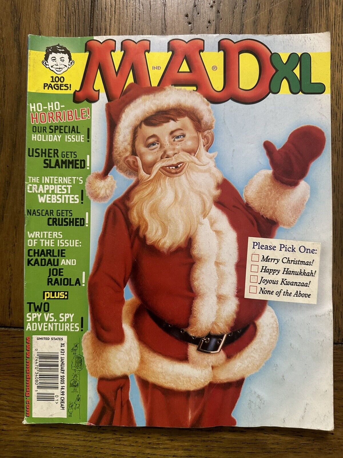 Mad Magazine Mad XL #31 January 2005 100 Pages 