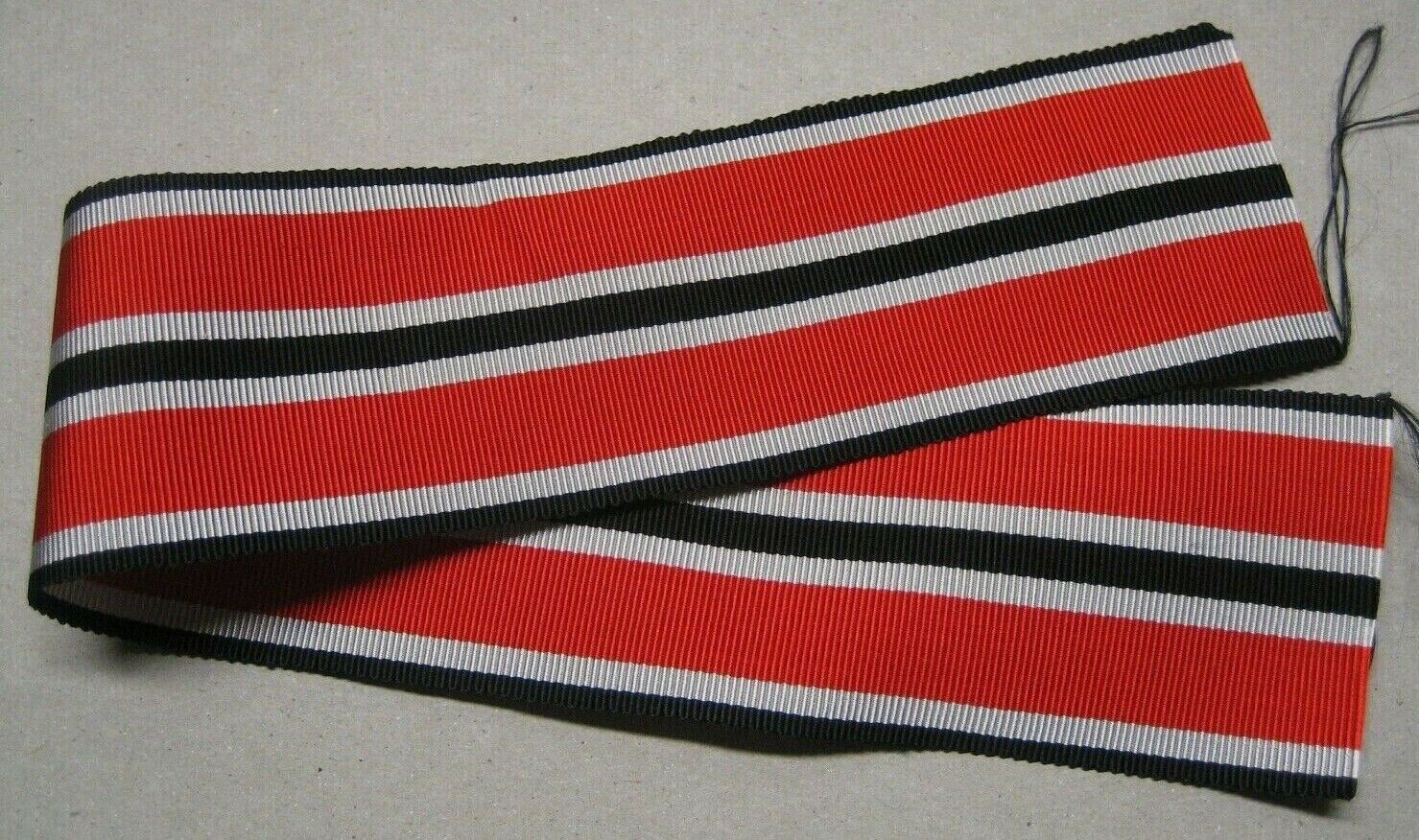 Replacement Medal Ribbon For 1939 Iron Cross,combined, 13 1/2\