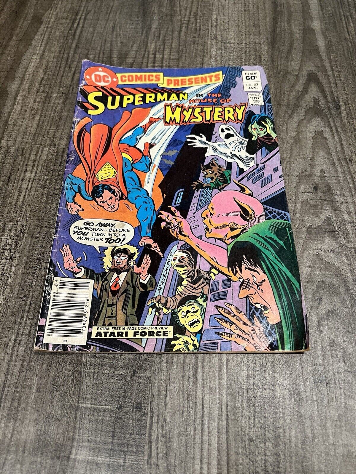 DC Comics Presents #53 Superman In The House Of Mystery 1983