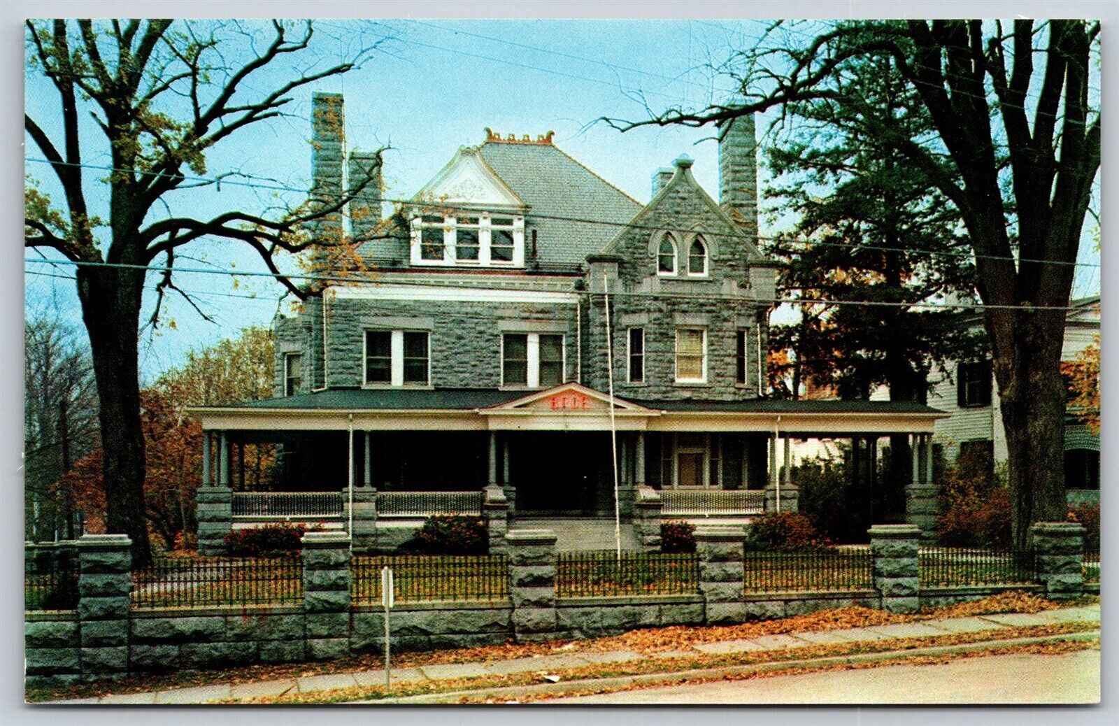Postcard Newton Elk\'s Club Lodge 1812, Newton NJ U117