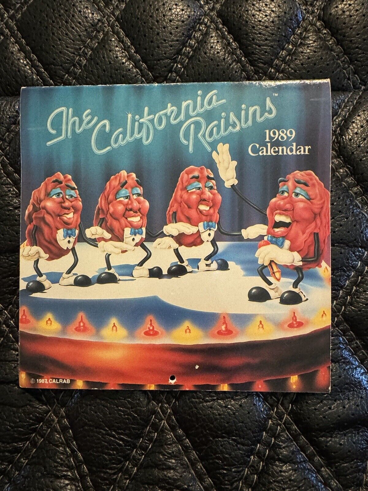 Vintage The California Raisins 1989 Calendar Vintage