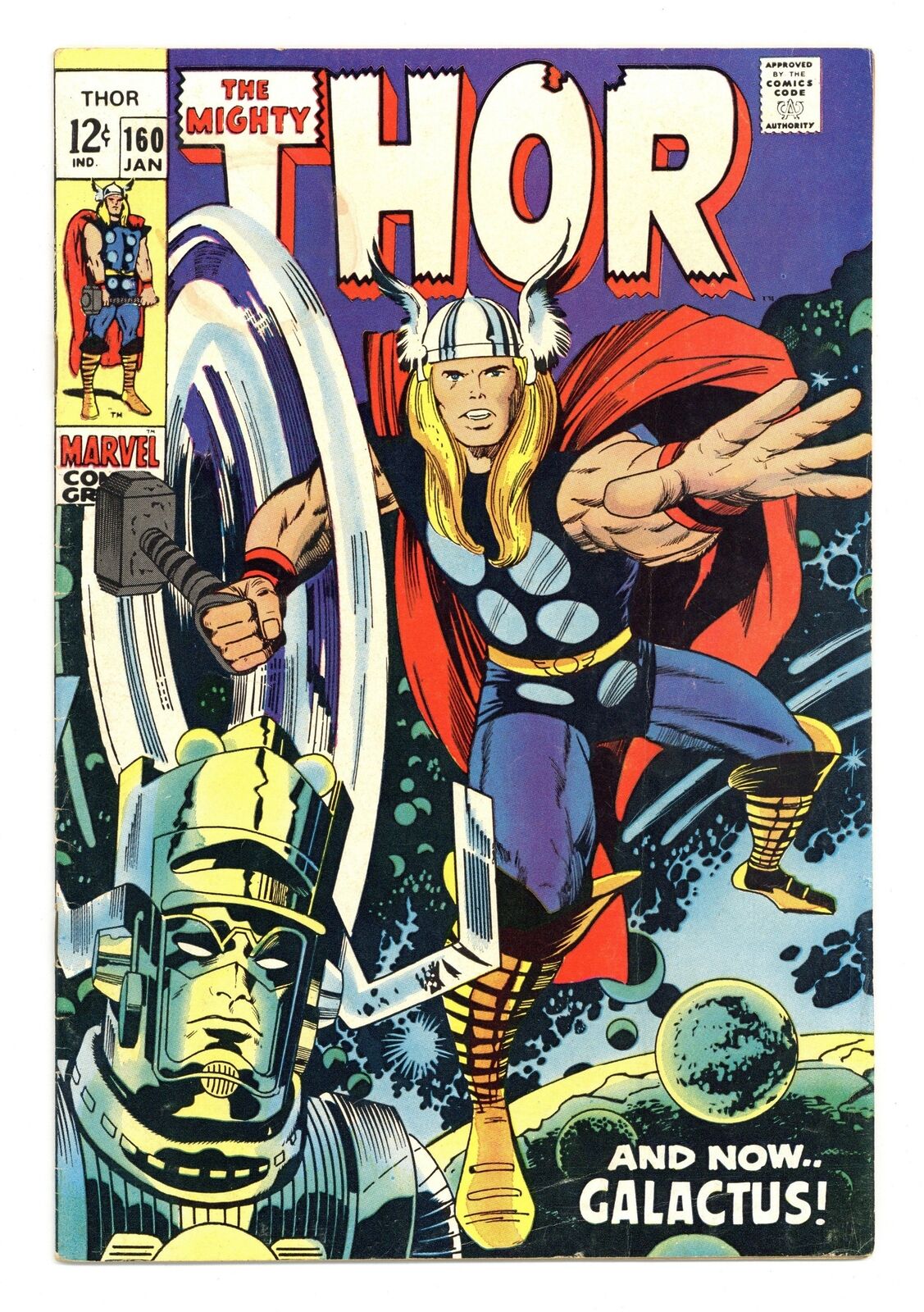 Thor #160 VG 4.0 1969