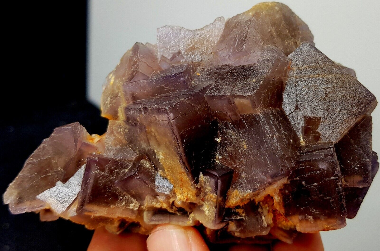 355 Gram Top Quality Bunch Of Cubic Fluorite Crystal  @ Baluchistan Pakistan