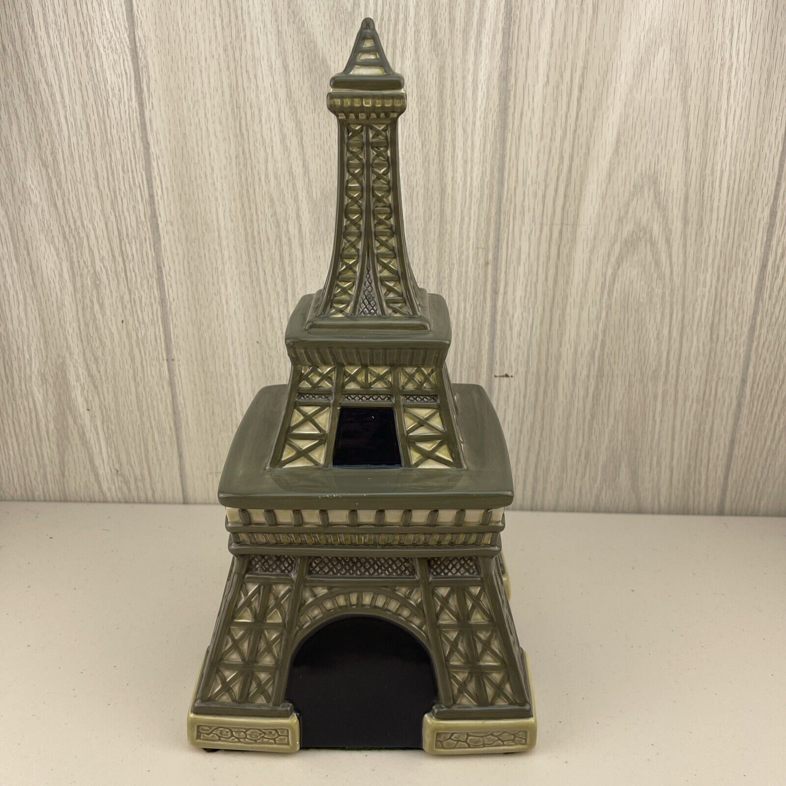 TREASURE CRAFT EIFFEL TOWER Sculpted Cookie Jar/Canister Paris France Decor
