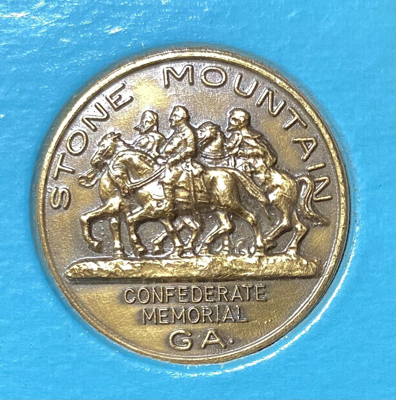 Stone Mountain Confederate Memorial Stone Mountain Park Georgia Token Coin