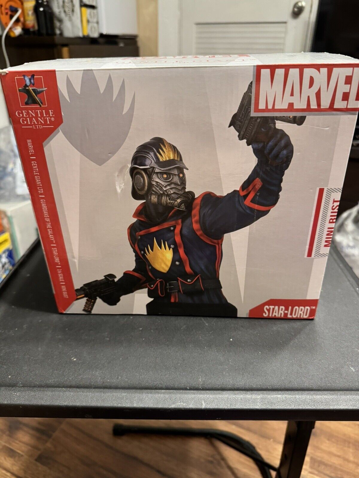 Gentle Giant Star-Lord Mini Bust Guardians of the Galaxy Marvel