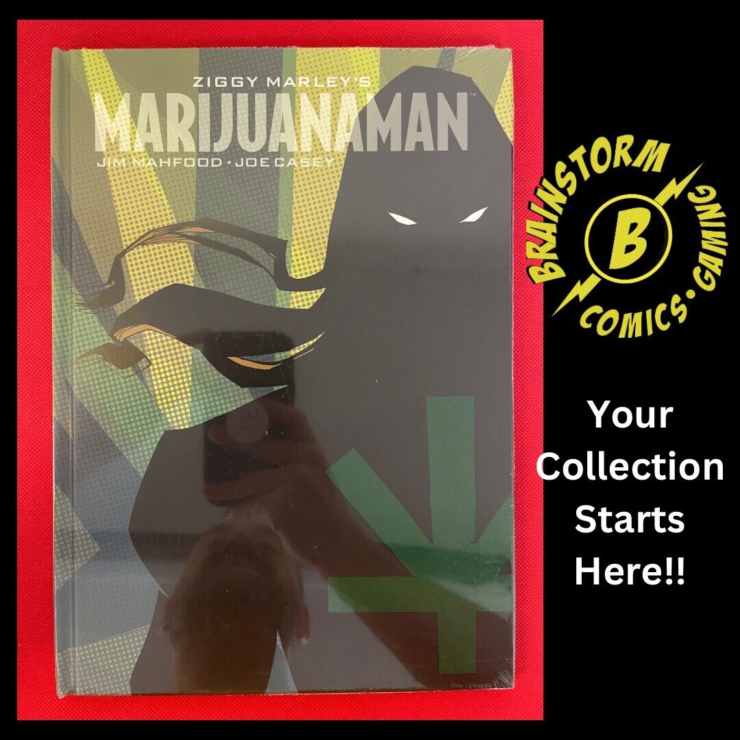 Ziggy Marley's Marijuanaman - Image Comics Hardcover - New, Sealed