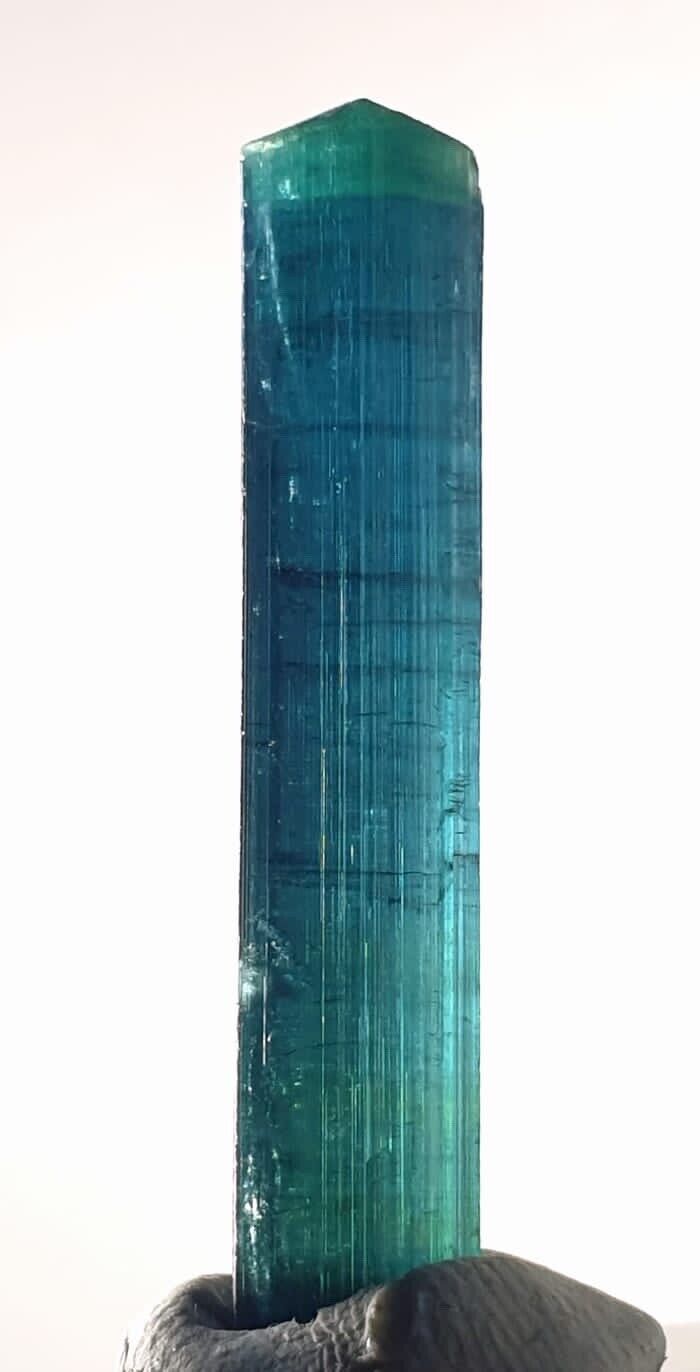 Wow beautiful terminated tourmaline Indicolite  Tourmaline Crystal
