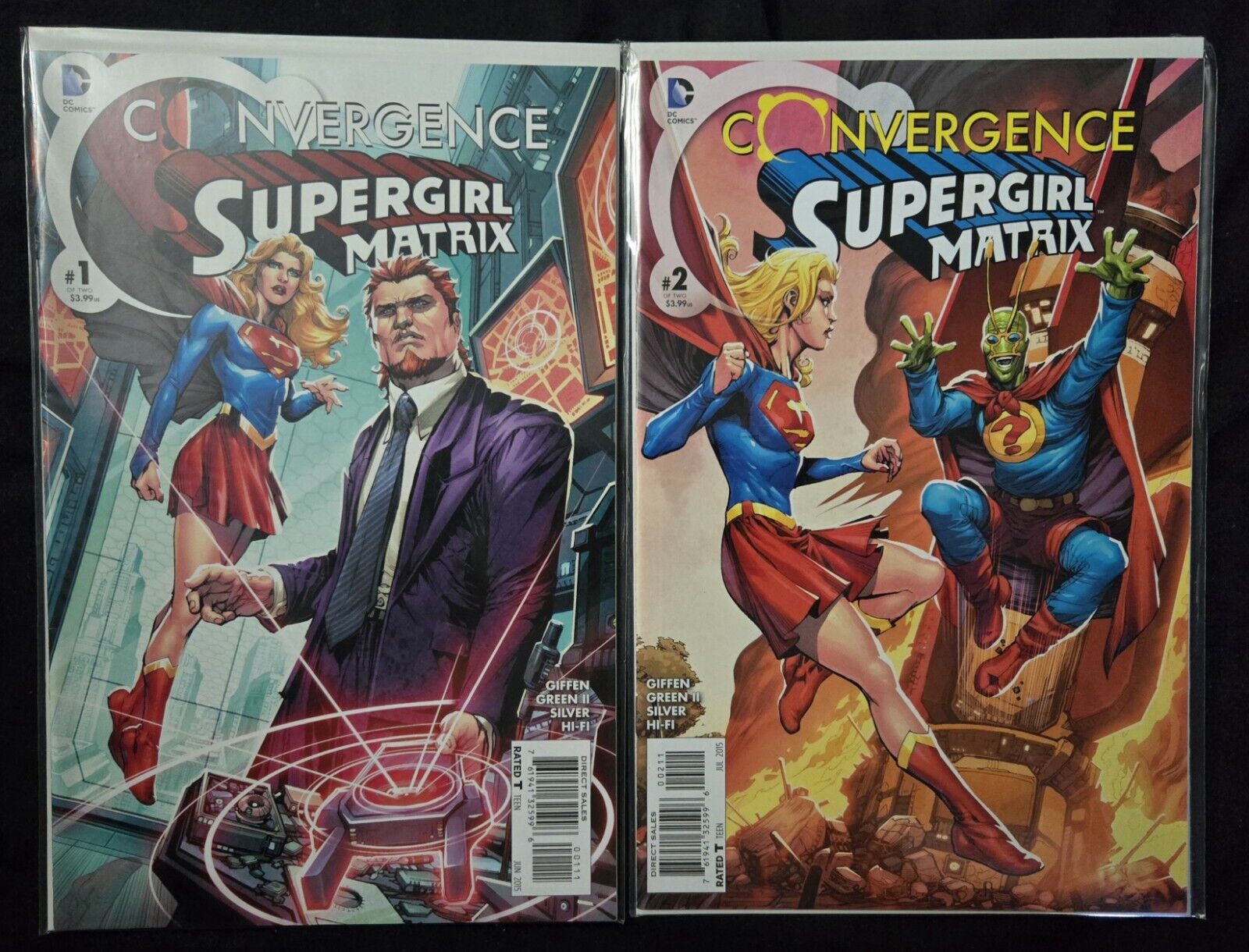 Convergence Supergirl: Matrix #1-2 complete series Ambush Bug Keith Giffen
