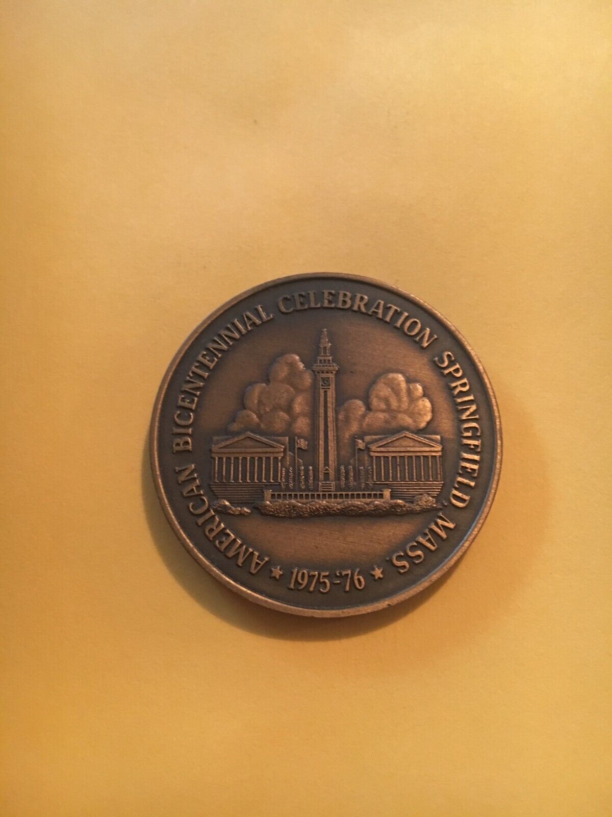 Springfield Mass. Bicentennial Celebration Challenge Coin / Token