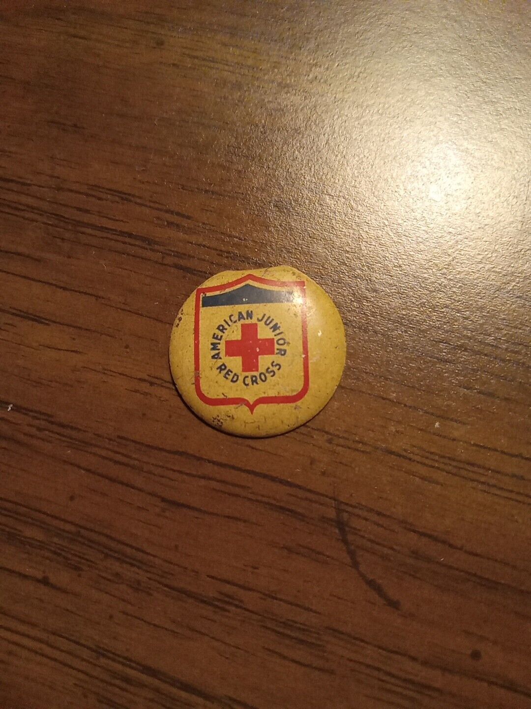  Vintage American Junior Red Cross Lapel Pin Back 