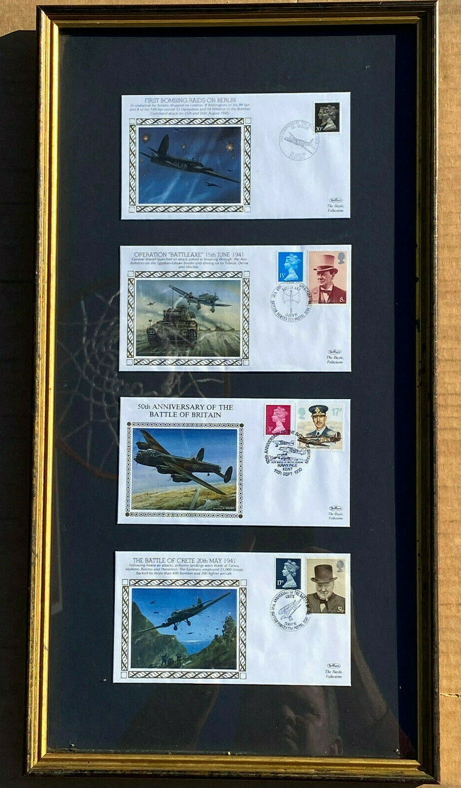 50 anniversay WWII Postal covers \