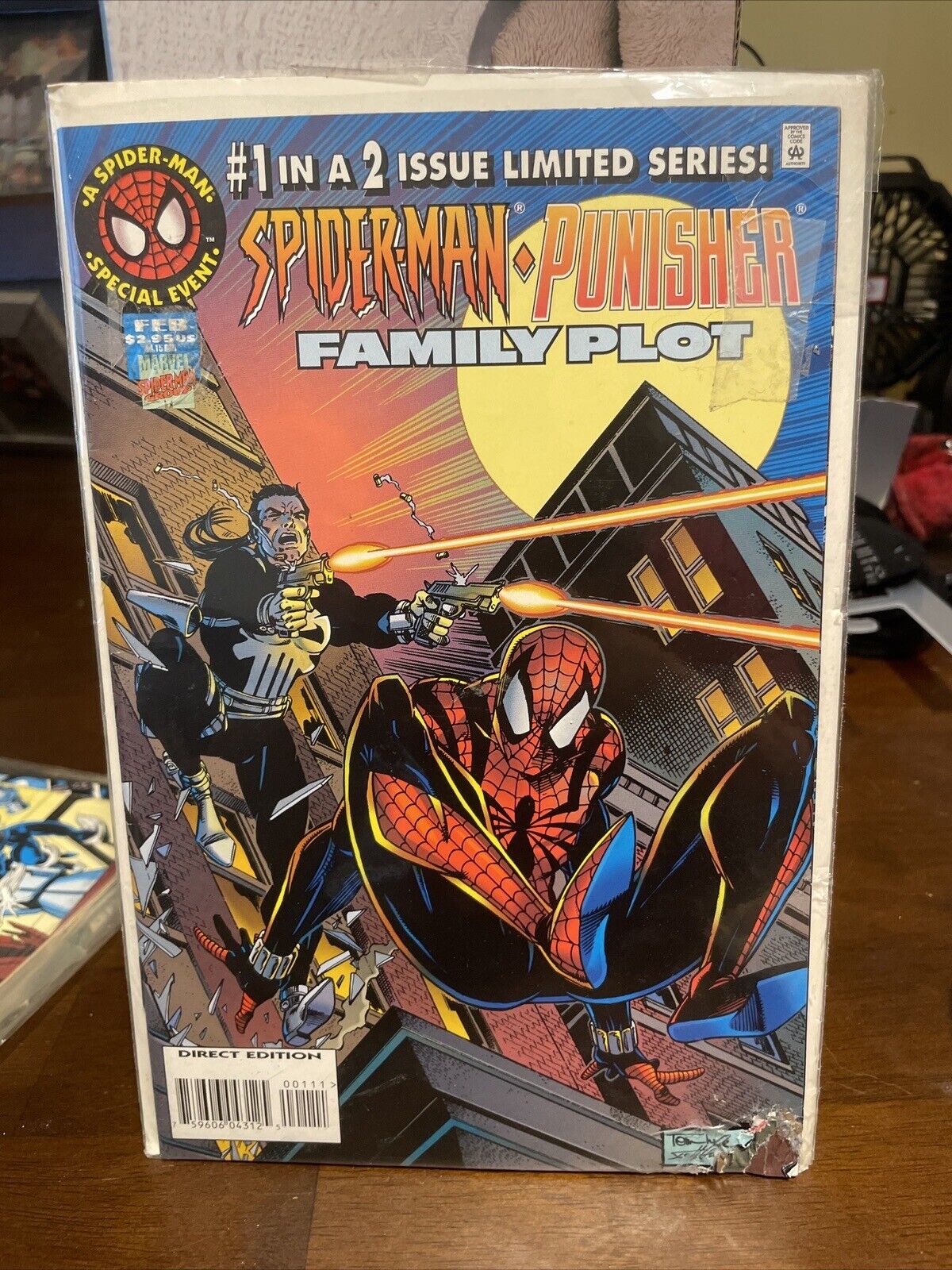 SPIDER-MAN PUNISHER FAMILY PLOT #1 MARVEL COMIC 1996 VG
