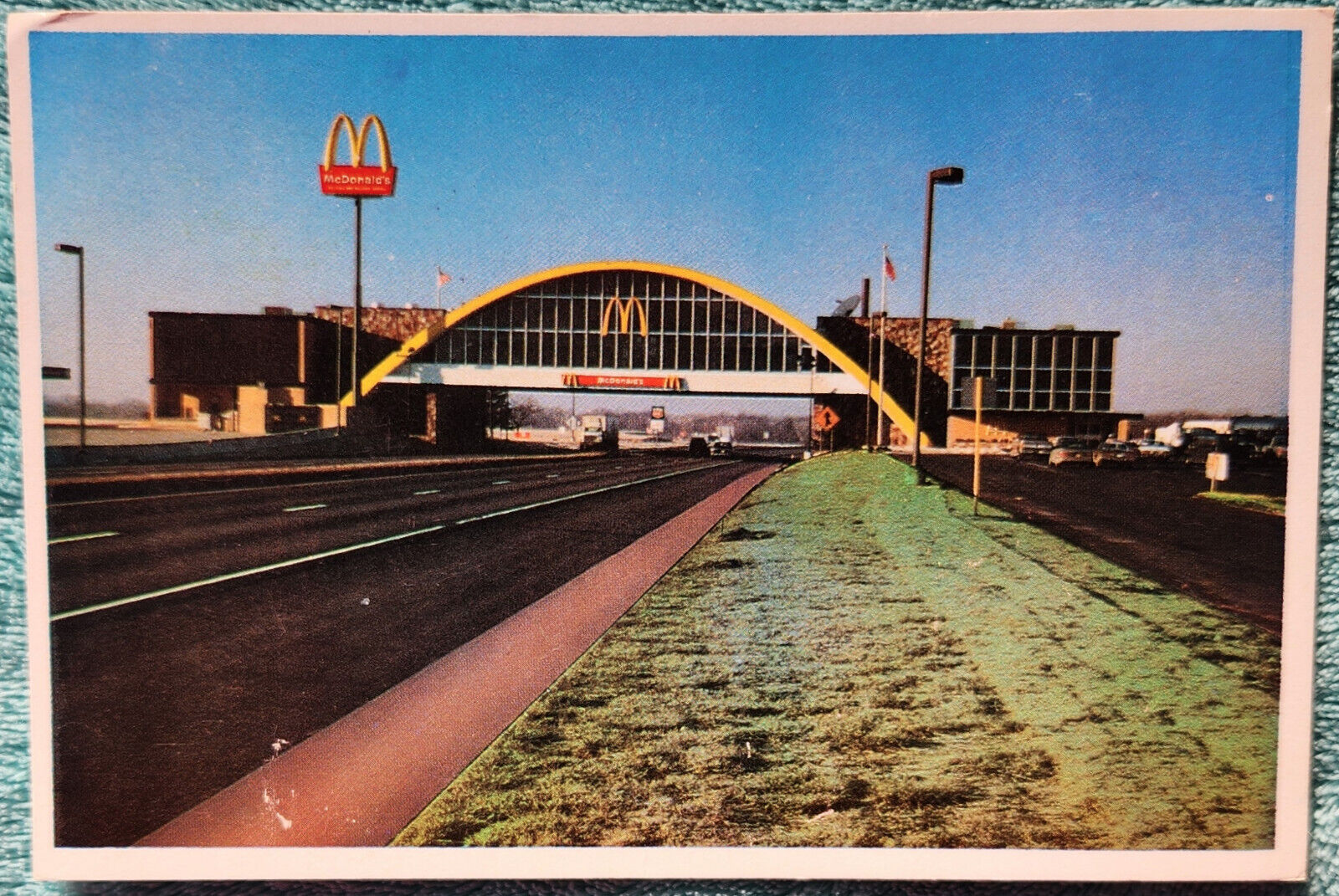 World's Largest McDonald's Vinita Oklahoma 1970s Unused Vintage Postcard