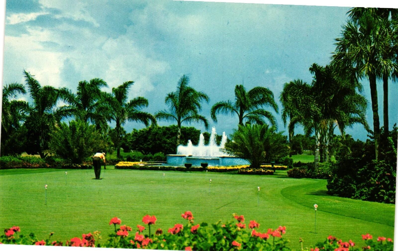 Vintage Postcard- DT2. MIAMI DORAL COUNTRY CLUB. UnPost 1960