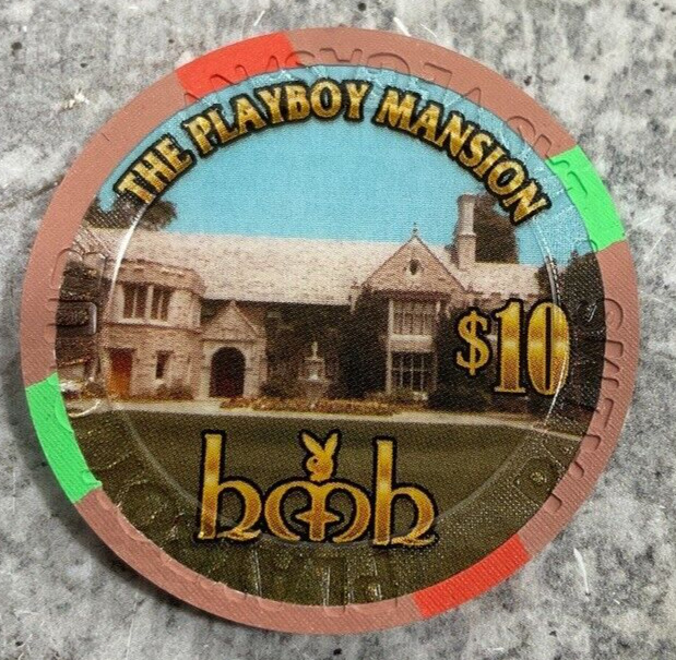 $10 Playboy Mansion BMB Palms Casino Chip Club Grand Opening 2006 Las Vegas