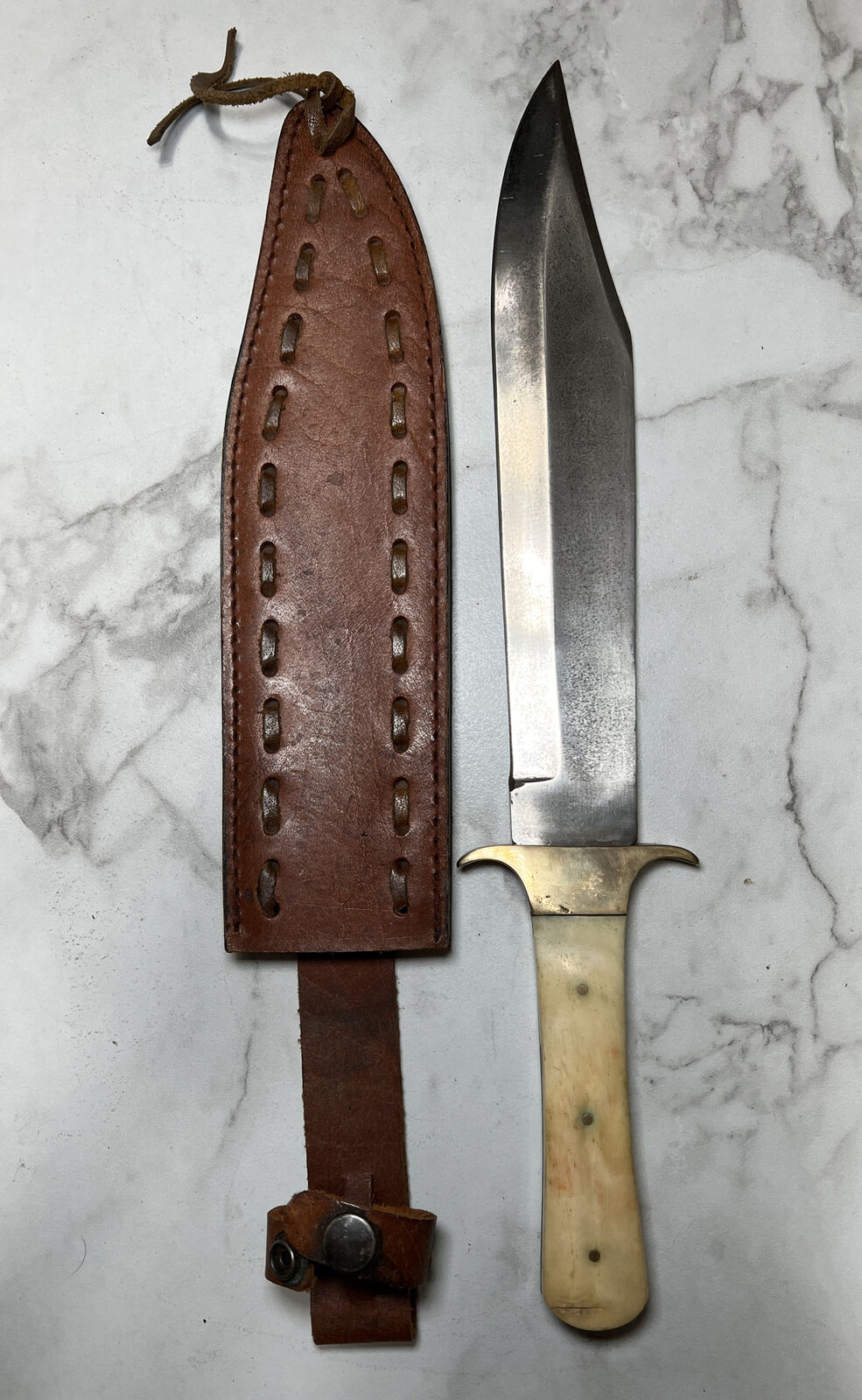 vintage handmade bowie knife quality craftsmanship 