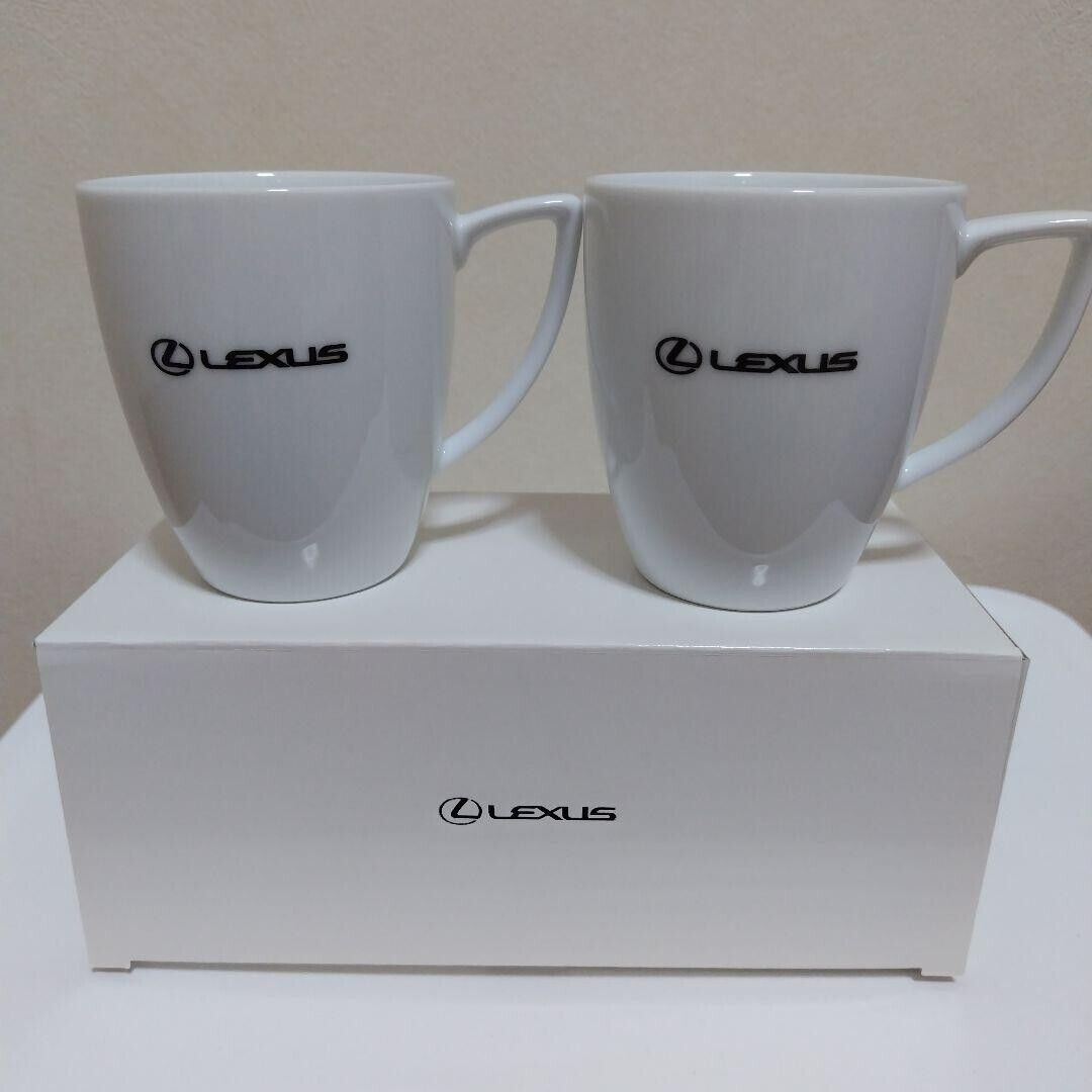 LEXUS Noritake Mug Cup Set White