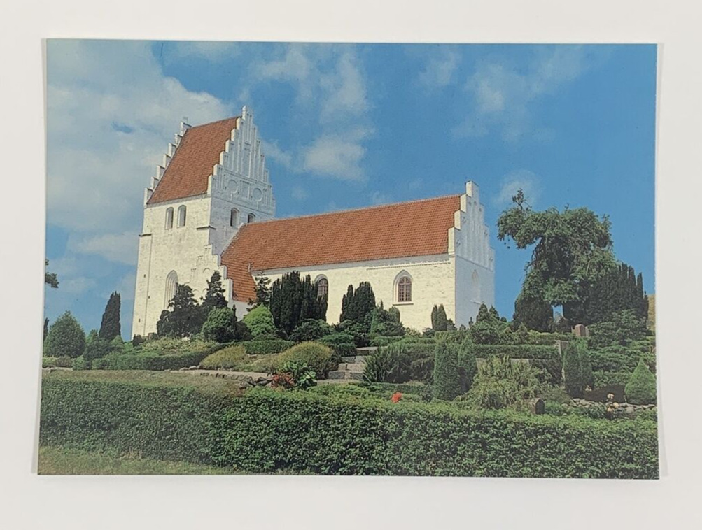 Elmelunde Church on Møn Postcard Denmark Unposted