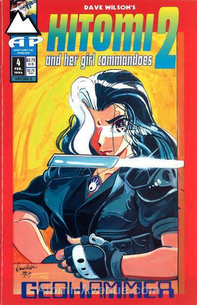 Hitomi 2 #4 VF/NM; Antarctic | And Her Girl Commandoes Geohammer - we combine sh