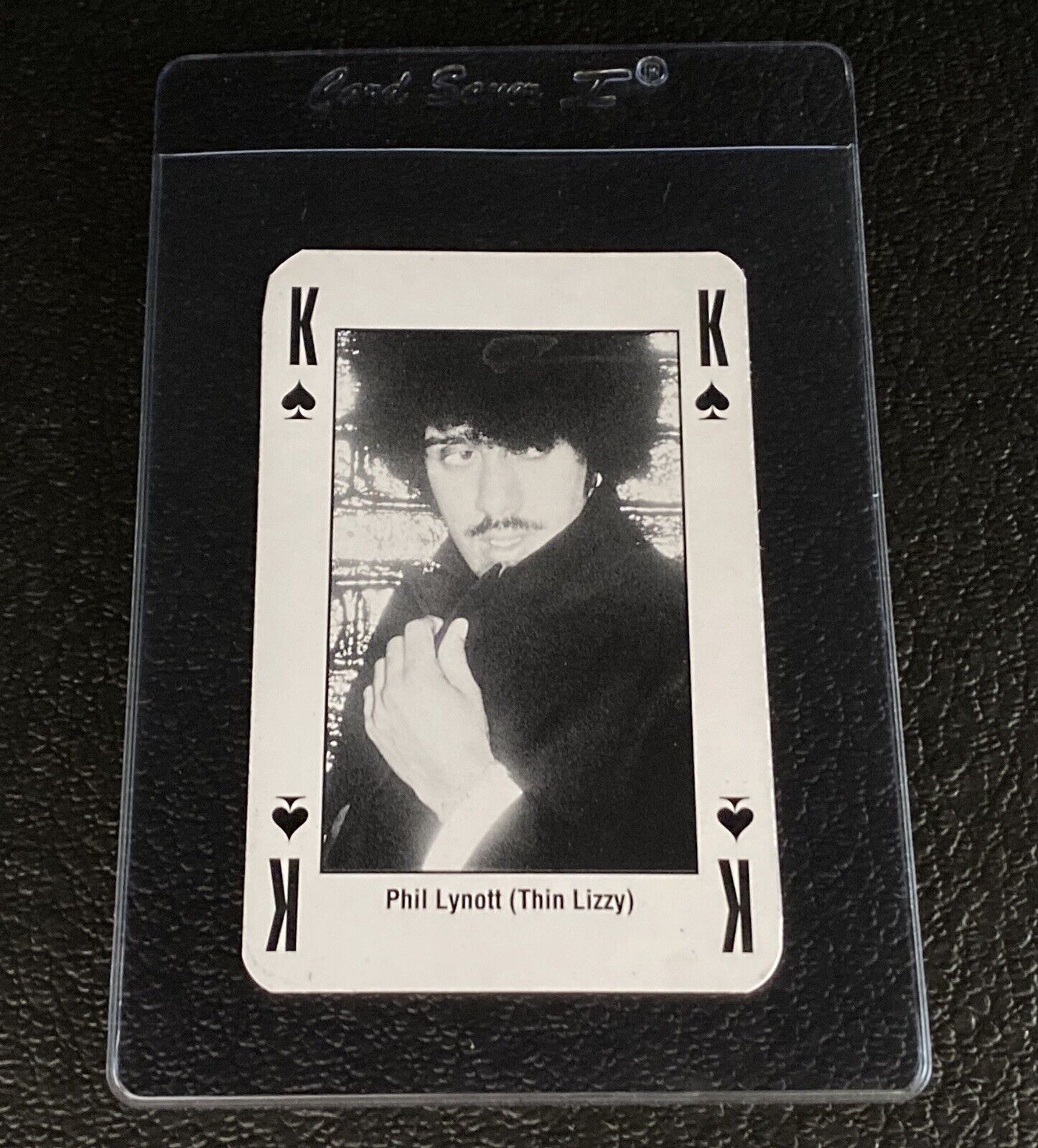 1993 Kerrang Card Pantera Phil Lynott Thin Lizzy The King Of Metal Playing Card