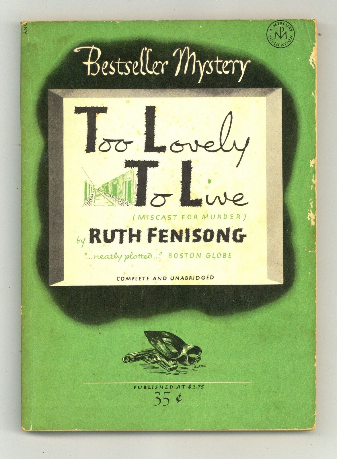 Bestseller Mystery Digest #185 GD+ 2.5 1955 Low Grade