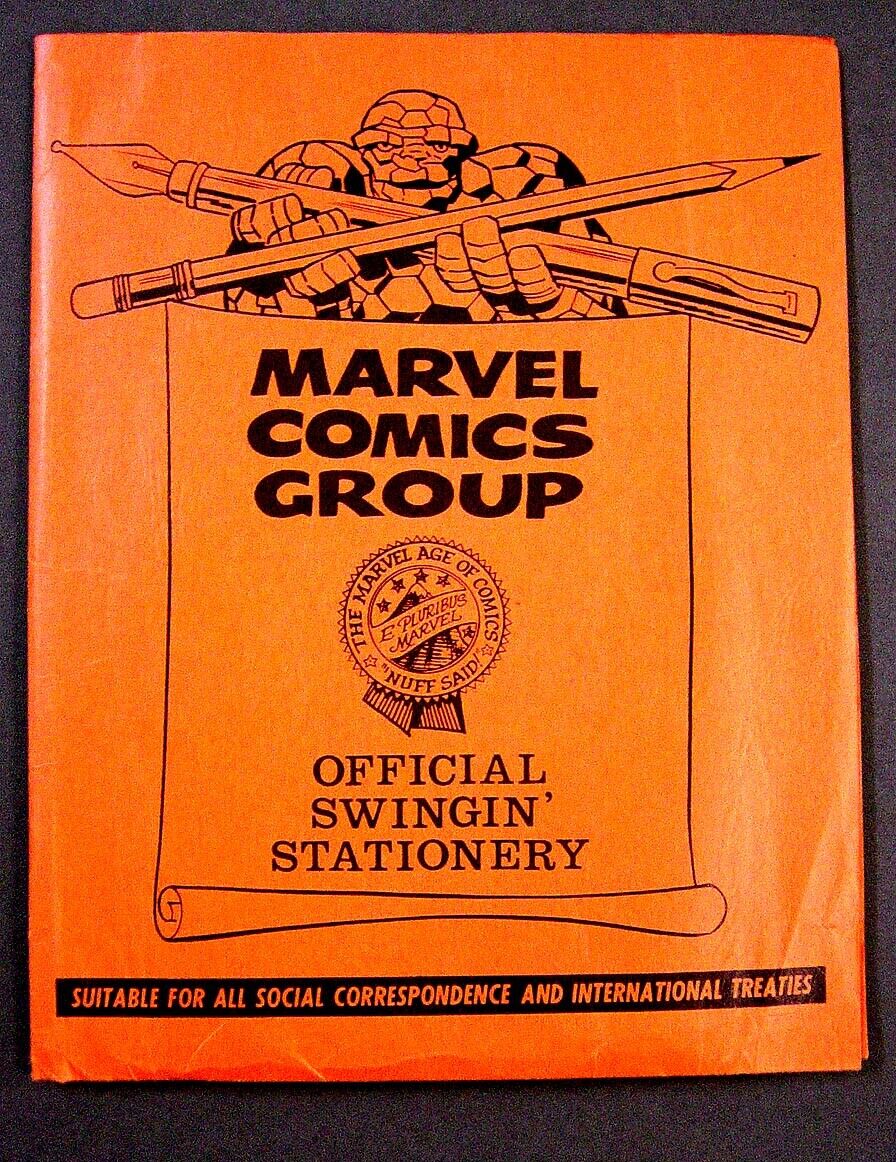 MARVEL COMICS STATIONERY KIT (1966) - Vintage