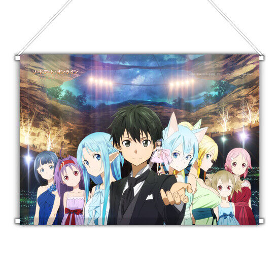Sword Art Online Sing All Overtures Event Limited B2 Tapestry Pacifico Yokohama 