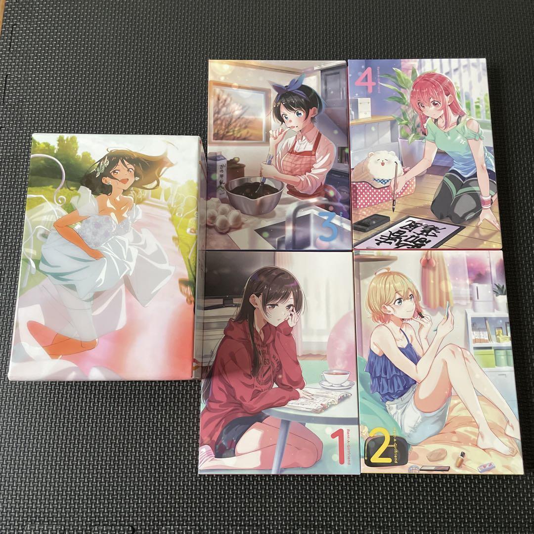 Rent-a-Girlfriend Season 2 Blu-ray 1~4 Volume Set with BOX anime